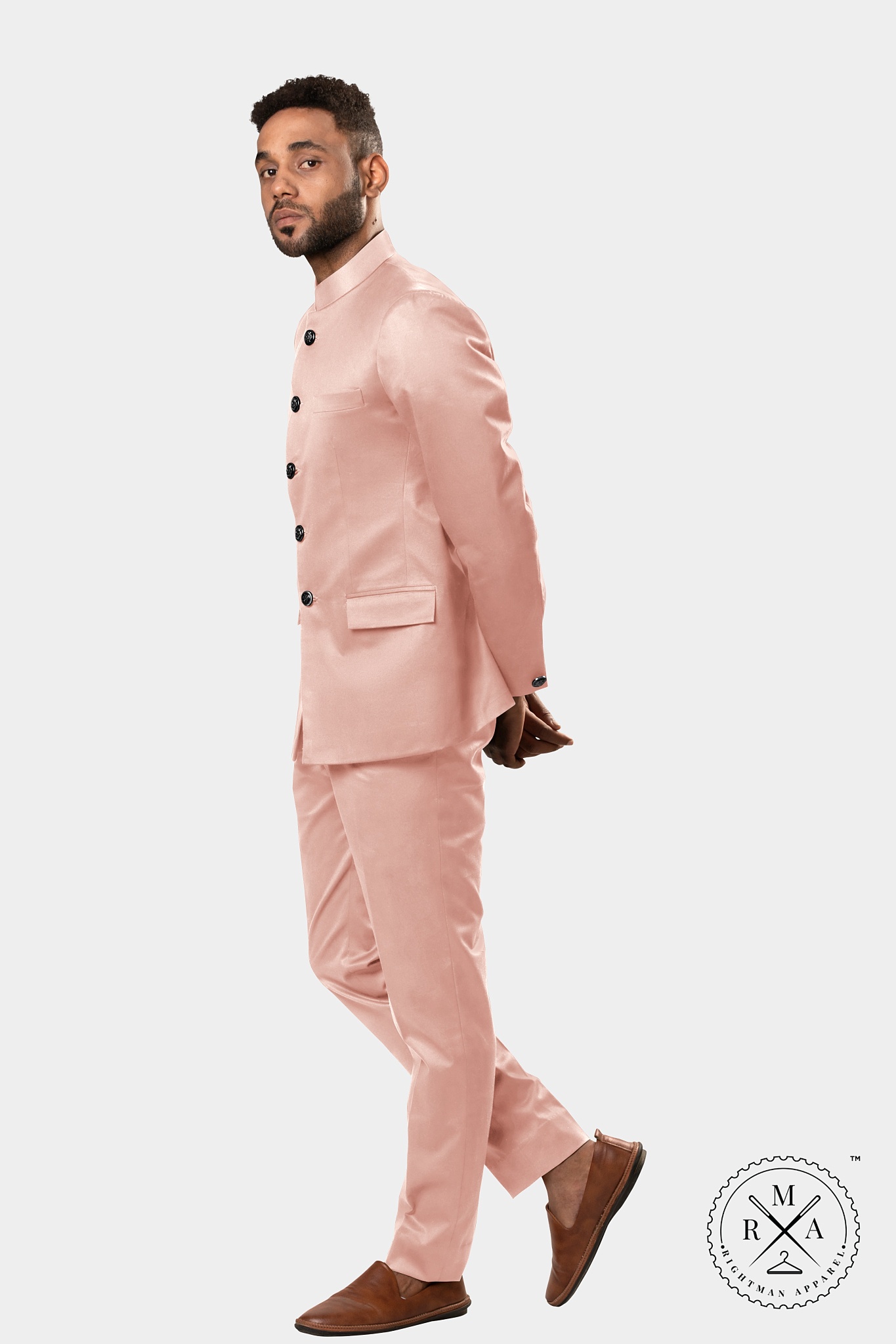 Coral Pink TR Jodhpuri Suit SU38